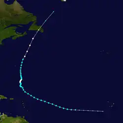 Image illustrative de l’article Ouragan Leslie (2012)