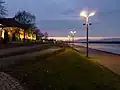 Boulevards du Maréchal Józef Piłsudski de nuit