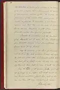 Réponse de George Washington – page 2