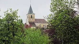 L'église Saint-Martin.