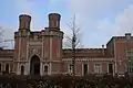 Prison centrale de Louvain (style pseudo-Tudor, Joseph Jonas Dumont)