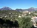 Le village vu du sud-ouest.