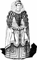 Vertugadin du XVIIe&nbsp;siècle