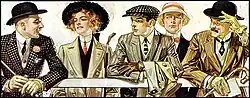 Illustration pour Arrow Collar, 1907. J.C. Leyendecker.