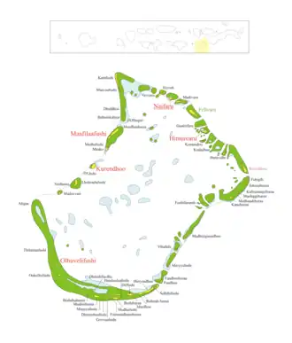 Carte de Faadhippolhu.