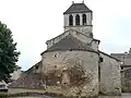 Chevet de l'église Notre-Dame-de-l'Assomption.