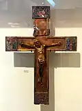 Croix dite de Kemexhe, 1150-70), Trésor de la cathédrale de Liège.