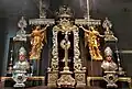 Garniture en argent de l'autel de la chapelle Saint-Augustin (1766-1776).