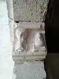 Détail du relief, coin gauche, deuxième porte