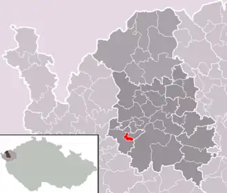 Localisation de Libavské Údolí
