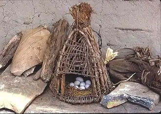 Petit poulailler en pays loma (Liberia)