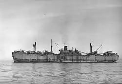 Le Carlos Carrillo, un des Liberty ships