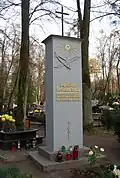 Tombe avec monument à Lidzbark Warmiński (Heilsberg/Prusse orientale)
