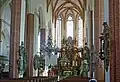 L’autel baroque.