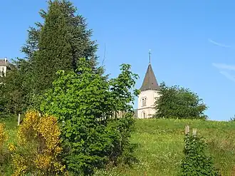 L'église de Les Villettes.