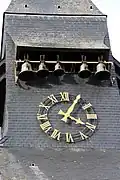 Le clocher de l'église.