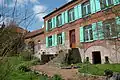 Façade arrière de l'ancien relais de poste.