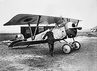 Nieuport 17, sesquiplan de la Première Guerre mondiale.