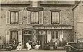 Liffré ː l'Hôtel de la Gare vers 1925 (carte postale).