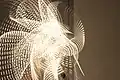 Lightpainting issue d'un travail scolaire au lycéé CDG (Chaumont), France
