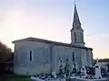 Le chevet de l'église Saint-Vincent (fév.&nbsp;2010).