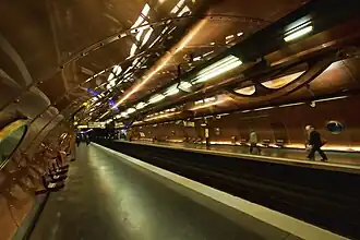 Quai direction Châtelet