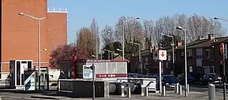 Vue de la station.