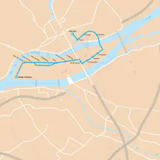 Carte de la ligne