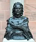 Lilian Shelly, buste en bronze de Jacob Epstein, 1920