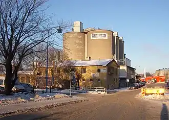 Dépôt de ciment de Cementa à Lövholmen