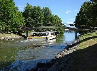 Le canal et le Lilla Sjötullsbron.