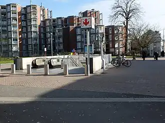 Vue de la station.