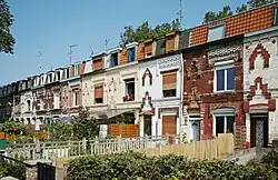 La Cité Casseville, côté jardins