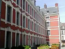 Hôtel du Lombard, vu du 4 rue du Lombard
