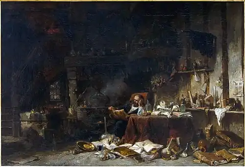 Le Cabinet d'un alchimistePalais des beaux-arts de Lille