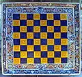 Plateau de jeu d'échecs (porcelaine de Lille), XVIIIe&nbsp;siècle.