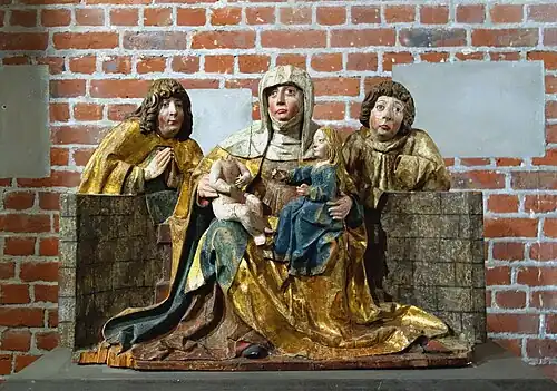 Sainte Anne trinitaire (début du XVIe&nbsp;siècle), Tyrol du Sud.