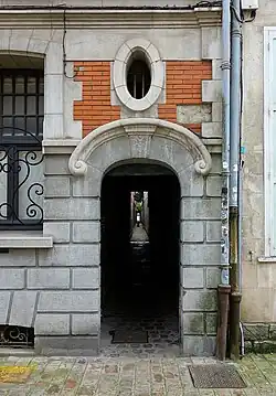 entrée du passage des trois anguilles