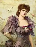 Portrait de Lillie Langtry par Herbert Gustav Schmalz.