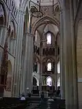 Nef centrale de la cathédrale de Limburg, 1976