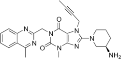Image illustrative de l’article Linagliptine