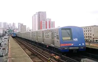 Train à Santana.
