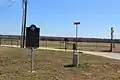 Champ de Sutherland Spring où a été découvert du pétrole en 1955