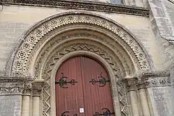 Détail du portail.