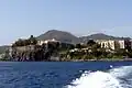 Lipari, colline du château.