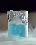 Oxygène liquide.