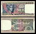 50&nbsp;000&nbsp;lires Volto di Donna (1977-86)
