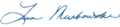 Signature de Lisa Murkowski