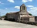 Vue nord-ouest de l'église Saint-Barthélemy (août&nbsp;2012).