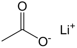 Image illustrative de l’article Acétate de lithium